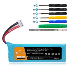 3280 mAh akku, joka on yhteensopiva JBL Flip 3 Flip3 GREY GSP872693 kanssa