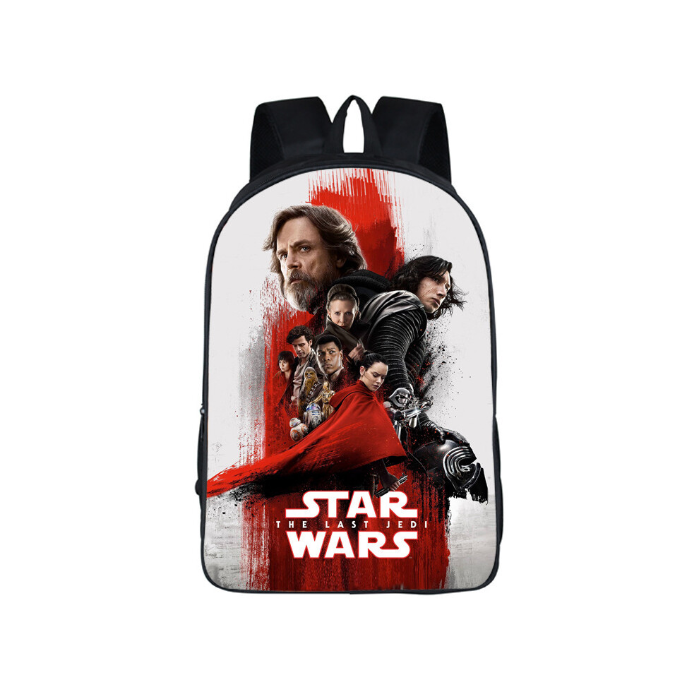 (19) New Cross-border Star Wars Themed School Backpack for Primary and Middle School Students, Casual Printed Backpack with Dropshipping Service-image-OPC-PHRNWBZ-NEW