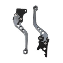 Hochwertige 2-teilige Motorrad-Bremsgriffe CNC-Legierung Motorrad-Kupplungsbremshebelgriffe Passend