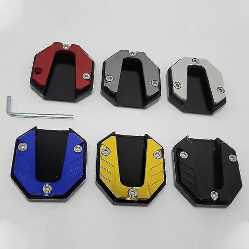 Motorcycle General Antislip Side Support Base Accessories Side Stand Extension Foot Pad Support Plate 2