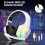 Gaming Keyboard Mouse and Headset Set LED Rainbow For PC MAC PS4 Xbox 6