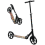AIYAPLAY Kids Scooter, Foldable Kick Scooter w/ Adjustable Handlebar, Black 9