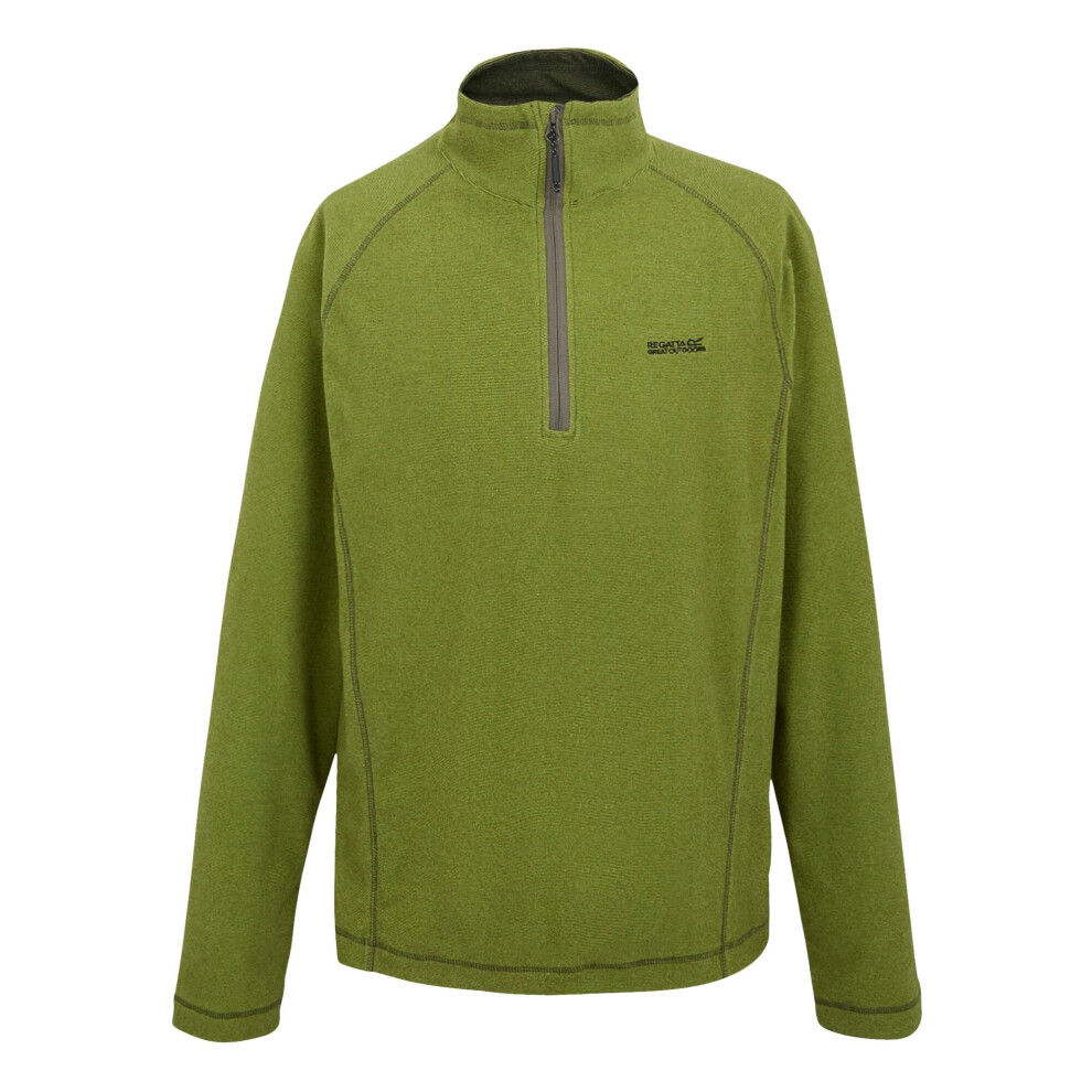 (3XL, Grenoble Green/Nephrite Green) Regatta Great Outdoors Mens Montes Funnel Neck Fleece Jumper