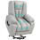 Homcom HOMCOM Riser and Recliner Chair for Elderly, Quick Assembly, Light Grey 9