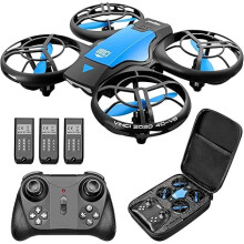 4DRC Mini Drone for Kids Hand Operated RC Quadcopter with 3 Batteries Longer Flight Time