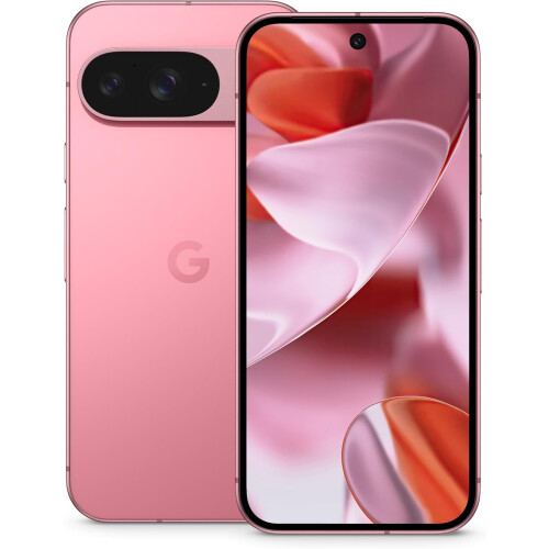 Google (256GB, Pink) Google Pixel 9 - Unlocked Android Smartphone with Gemini, 24-Hour Battery