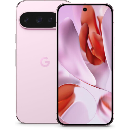 Google (256GB, Pink) Google Pixel 9 Pro - Unlocked Android Smartphone with Gemini, Triple Rear Camera System