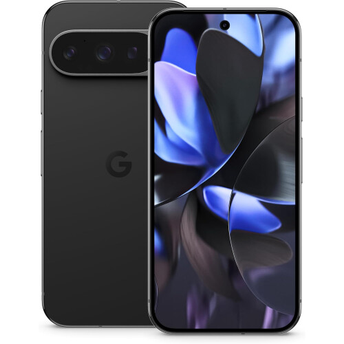 Google (256GB, Black) Google Pixel 9 Pro - Unlocked Android Smartphone with Gemini, Triple Rear Camera System