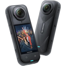Insta360 X5 - Waterproof 8K 360 Action Camera, Leading Low Light, Built-in Wind Guard, Stabilization, Triple AI Chip Design