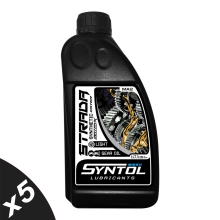 Syntol Strada Motorcycle Synthetic Gear Oil Light JASO T904:2016 MA/MA2 5x1L