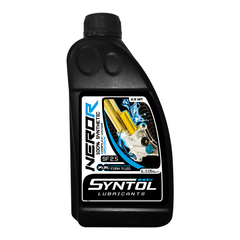 Syntol Nero R Sf 2.5 Fully Synthetic Motorcycle Suspension Fluid 1L 5056820577692