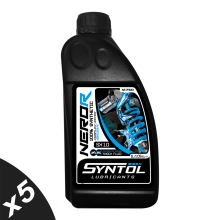 SYNTOL Nero R SX 1.0 Fully Synthetic Motorcycle Suspension Fluid 5x1L