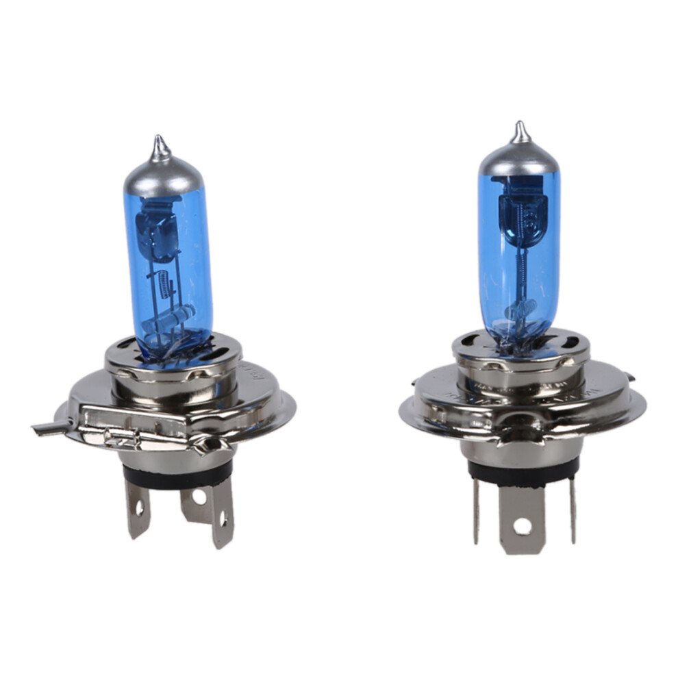 2 H4 SUPER WHITE Car HEADLIGHT Bulbs Bulb LAMP 12V 100W-image-OPC-PHRPTPH-NEW