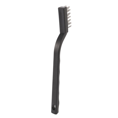 20 Pieces Mini Handle Stainless Steel Wire Bristles Brush Set 2
