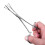 Triangle Opening Plier Clamp Piercing Forcep Tool Stainless Steel 3