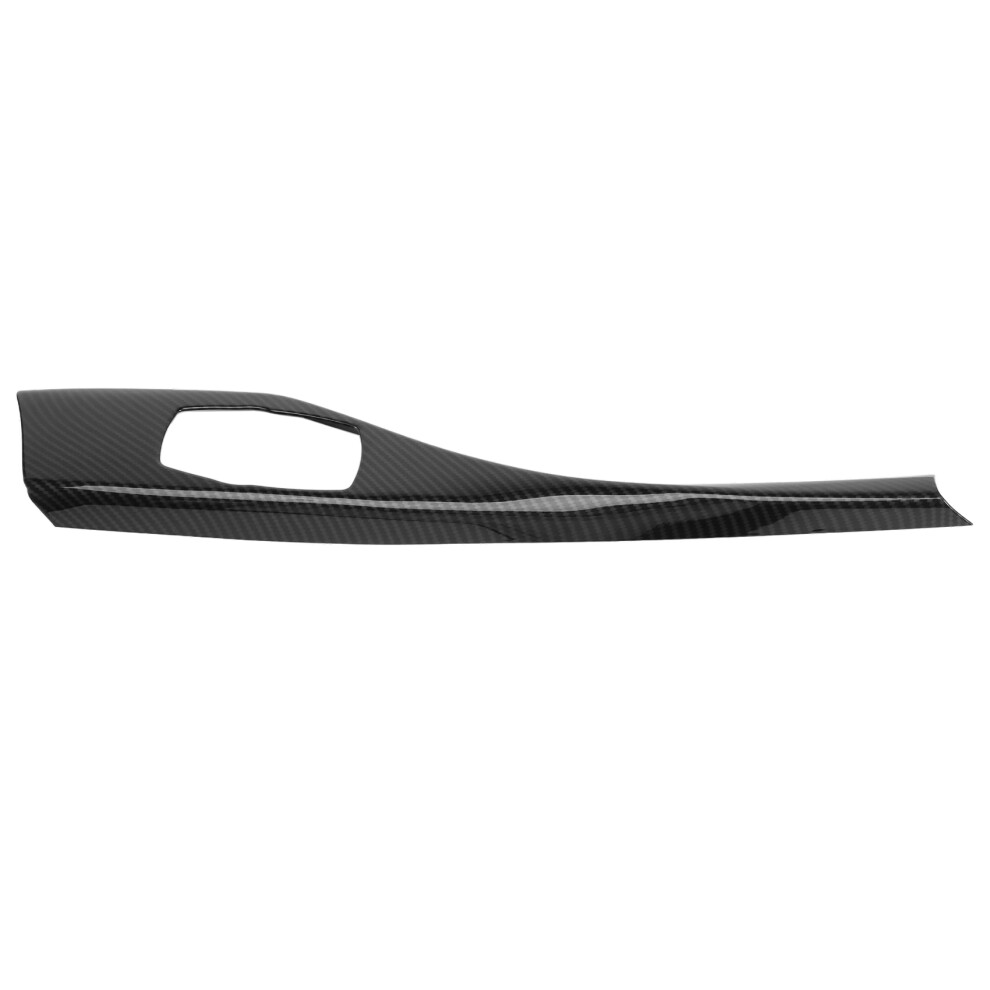 Carbon Fiber Central Control Multimedia Button Panel Frame Cover Lhd 4853021342187