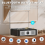 Bluetooth Desktop CD-spelers voor thuis Ingebouwde luidsprekers Wit 4