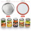 24 PCS Jar Lids, Regular Canning Lids with Silicone Seals Rings 3
