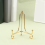 Iron Display Stand Craft Bracket Book Holder Easel Storage Decor-12cm 2