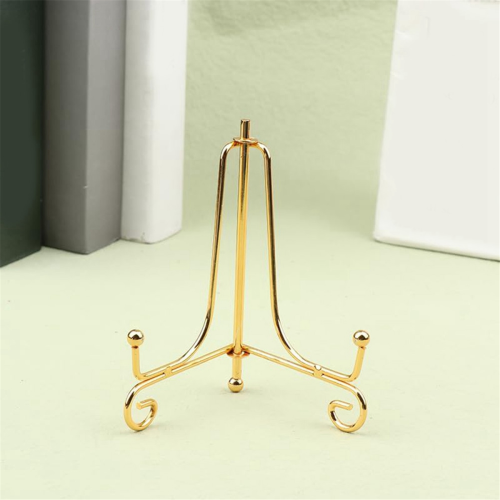 Iron Display Stand Craft Bracket Book Holder Easel Storage Decor-12cm 1