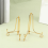 Iron Display Stand Craft Bracket Book Holder Easel Storage Decor-12cm 3