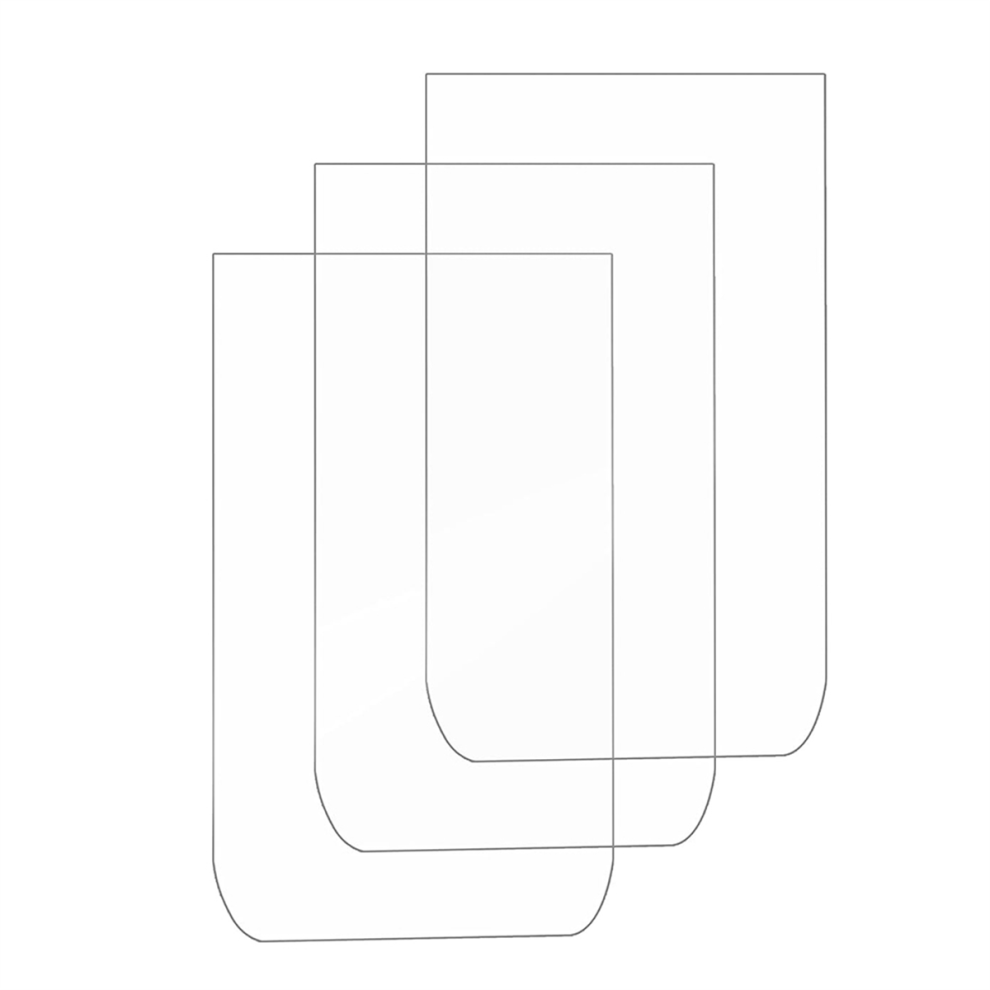 Lot de 3 films protecteurs d'écran HD transparents anti-rayures pour