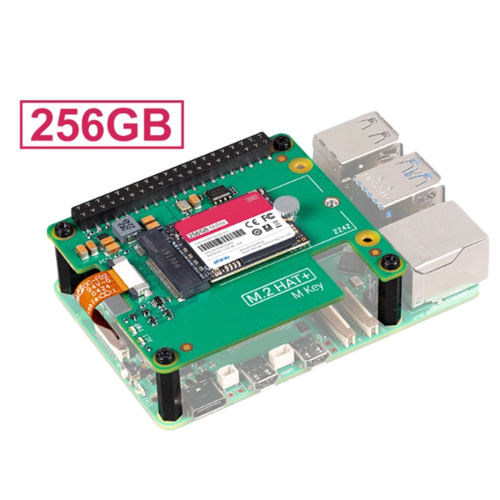 Για κιτ αναβάθμισης 5 SSD με M.2 HAT+, 256GB 2