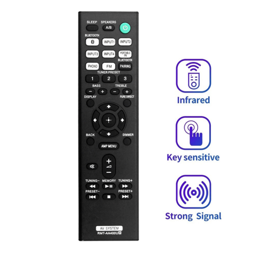 AA400U Remote Control for Stereo Receiver STR-DH190 STRDH190 1