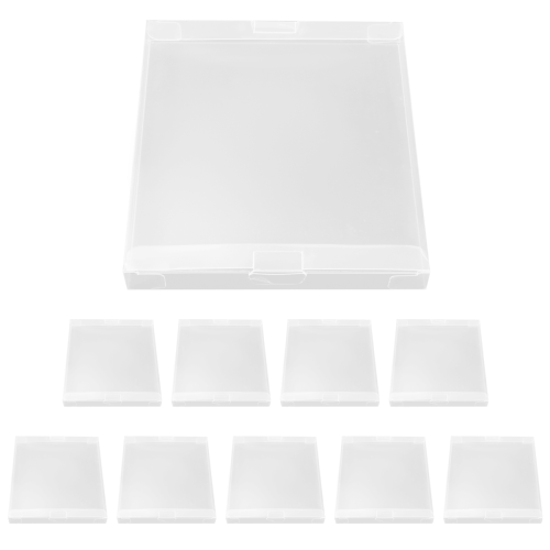 Estuche protector transparente para CD (143 x 131 x 18 mm) 2