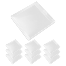 Estuche protector transparente para CD (143 x 131 x 18 mm)