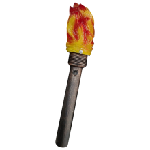 Handheld Torch Props LED Lights, Realistic Flame Torch