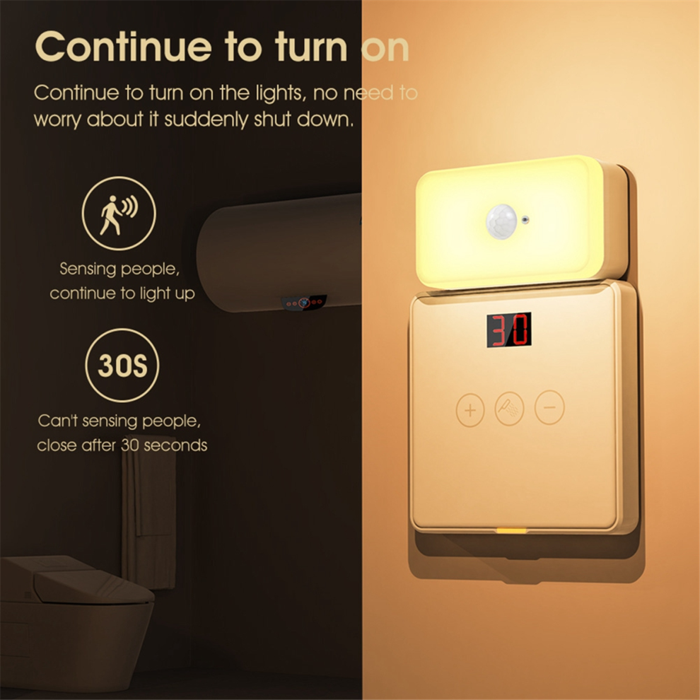 Tuya Wifi Human Motion Detection Pir Sensor Warm White Light Sensor 4853021361904