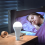 USB Rechargeable Light Bulb,Battery Backup Emergency Light Bulb,2 PCS 7