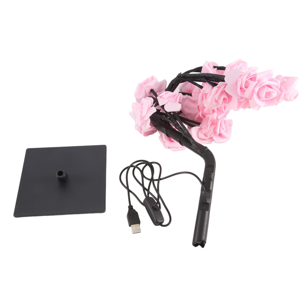 Led-Rosenblumenlampe, Perfekt FüR Partys, Hochzeiten, Muttertagsgeschenke-B-image