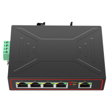 5Ports 100M Industrial Network Switch RJ45 Hub Internet Splitter RJ45