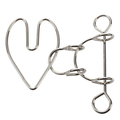 Rompicapo in metallo "Heartbreak Wire"
