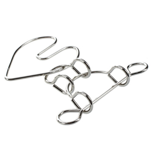 Rompicapo in metallo "Heartbreak Wire" 2