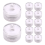 12 luces LED sumergibles, velas de té, funciona con pilas 1