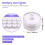 12 luces LED sumergibles, velas de té, funciona con pilas 7