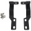 Front Hood LED Light Mounting Bracket Kit for 2005-15 1