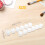 20 Strips 120 Pots 5Ml 6 Cups Mini Empty Paint Pot Pod Strips Plastic 5