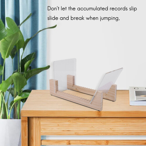 Vinyl Record Storage Holder,Acrylic Ends,Display Your and 1