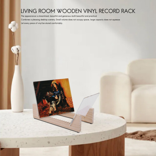 Vinyl Record Storage Holder,Acrylic Ends,Display Your and 2