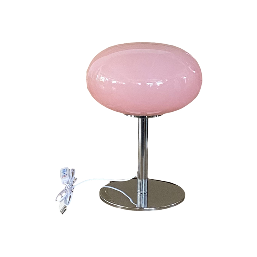 Table Lamp Lollipop Bedside Lamp with 3 Color Dimmable USB Lamps A-image-OPC-PHRQ7DY-NEW