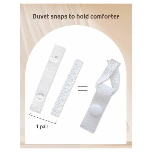 Boutons-pression pour couette, attaches pour couette à l'intérieur, 2