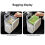 Portable Trash Can with Lid for Car Backseat Storage Organizer 3