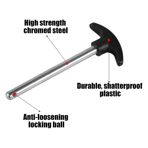 2pcs Weight Stack Pin, Lifting Machine Pins Weight 1