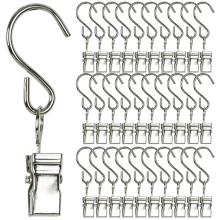 50 Pack Clip Curtain Clips,Photos Clip,Party Decor Supplies