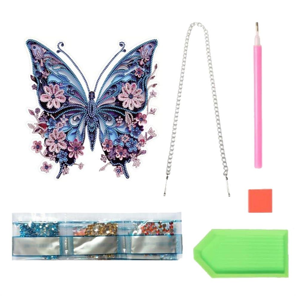 Diy HäNgende Ornamente Edelstein Malerei Kunst FüR Wand TüR Dekoration-image