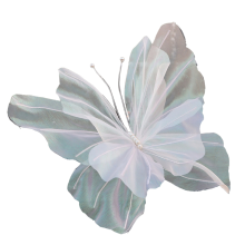 3D outdoor shopping mall wedding service decoration Fake butterfly